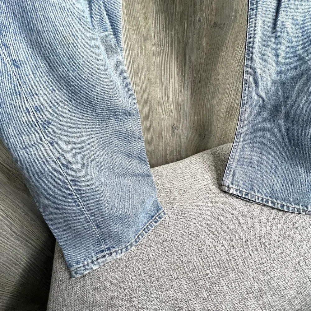 Agolde Riley High Rise Straight Crop Jeans - Picture 5 of 9